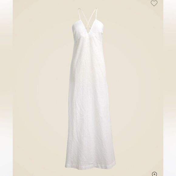 NWT J Crew Cross-Back Beach Dress M - Picture 1 of 16